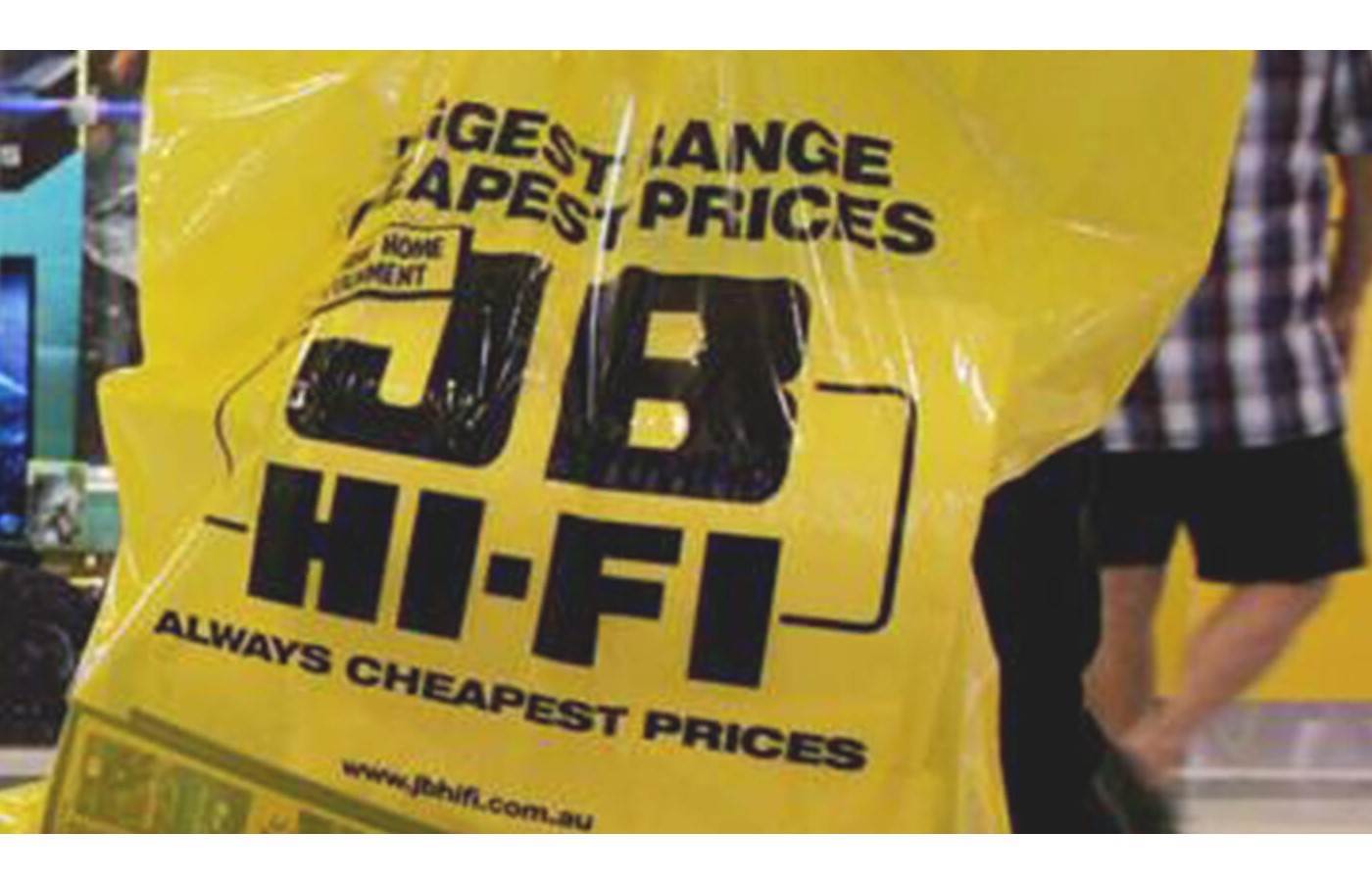 JB Hi-Fi changes tune: results mention 'Commercial' business, not